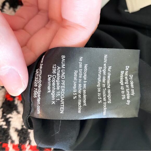 NWT Baum Und Pferdgarten Shanna Red Check Mini Skirt - Picture 9 of 9